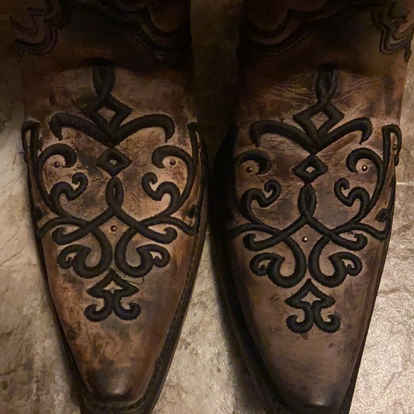 NWB Corral Cowboy Boots Sz 7.5 - Picture 3 of 10